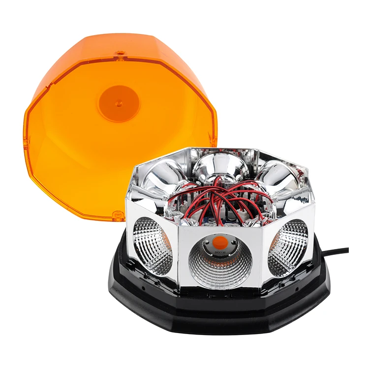 Flashing Yellow Light Fork Truck Vehicle Car Roof Ceiling Warning Flash Beacon Light