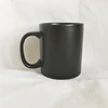 Accept Custom Logo Ceramic Material Black Matte Finished 11OZ Mug