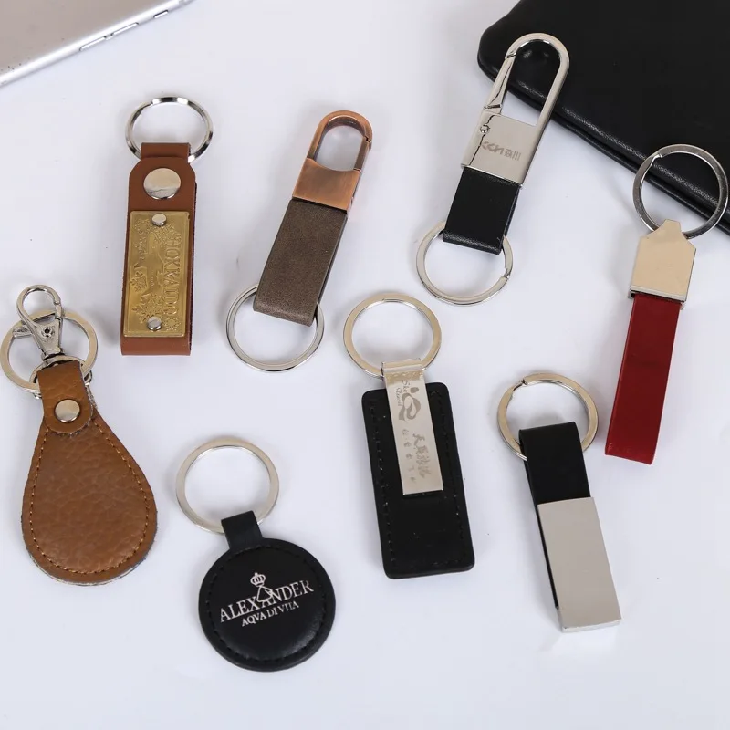 Jeep Car Logo Keychain Key Holders Promotional Gift Metal Key Rings