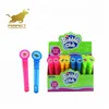 dinosaur pattern plastic wedding favor round bubble tube with 4ml touchable bubbles