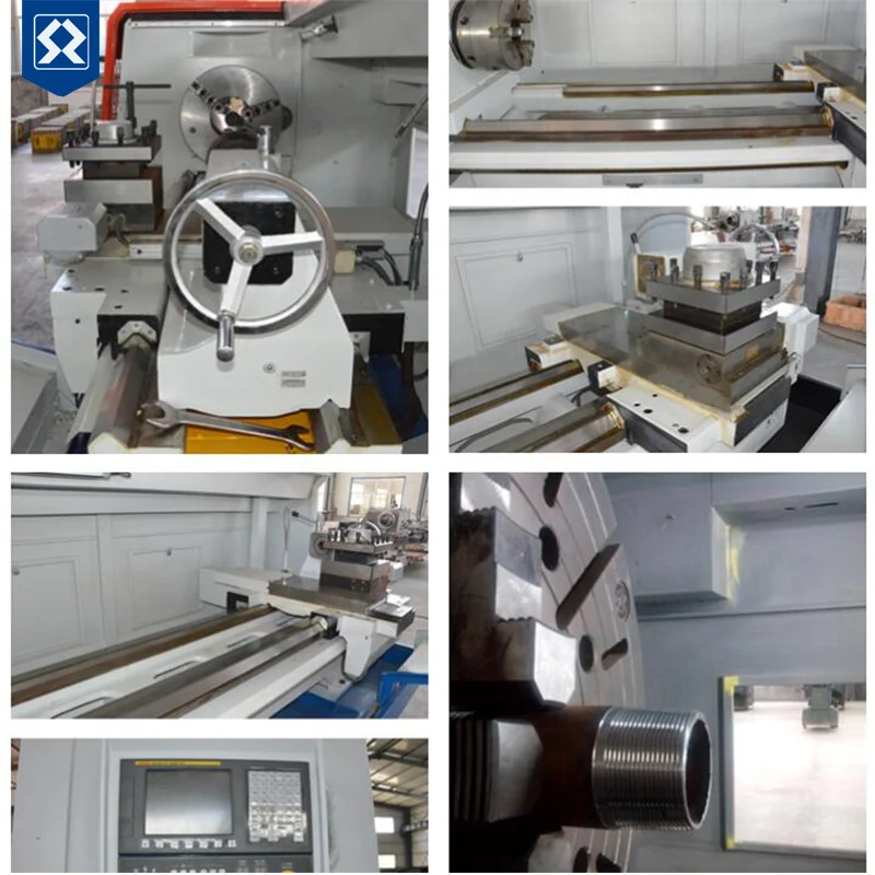 Manual metal precision gap heavy duty lathe machine