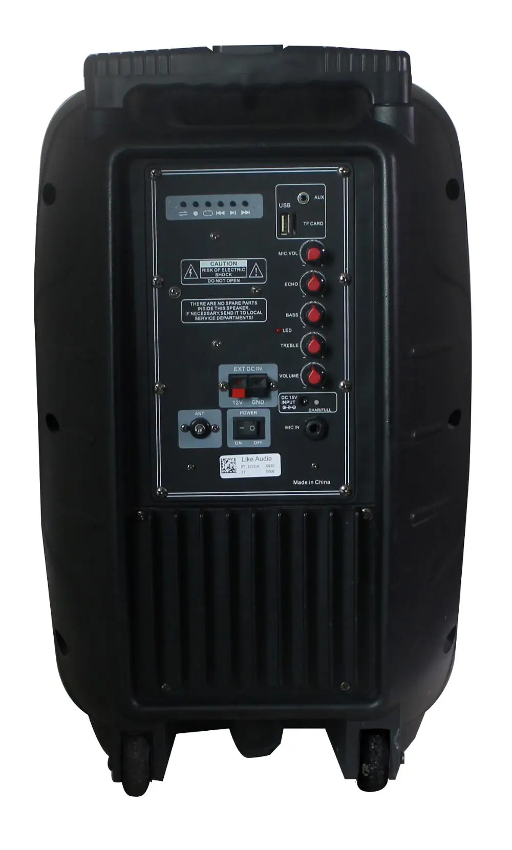 2018 Portable,Big Woofer Amplifier For Active Rechargeable Trolley