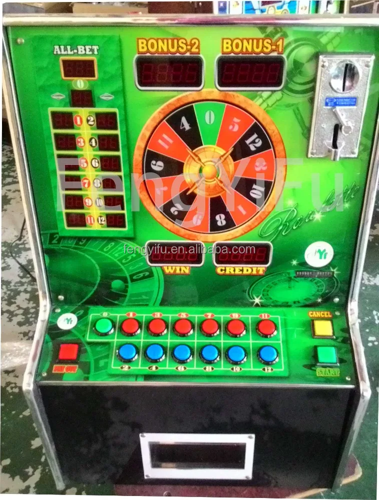 
Mini Bergmann Roulette Game Machine for bingo game Made in Taiwan Feng Yi Fu 