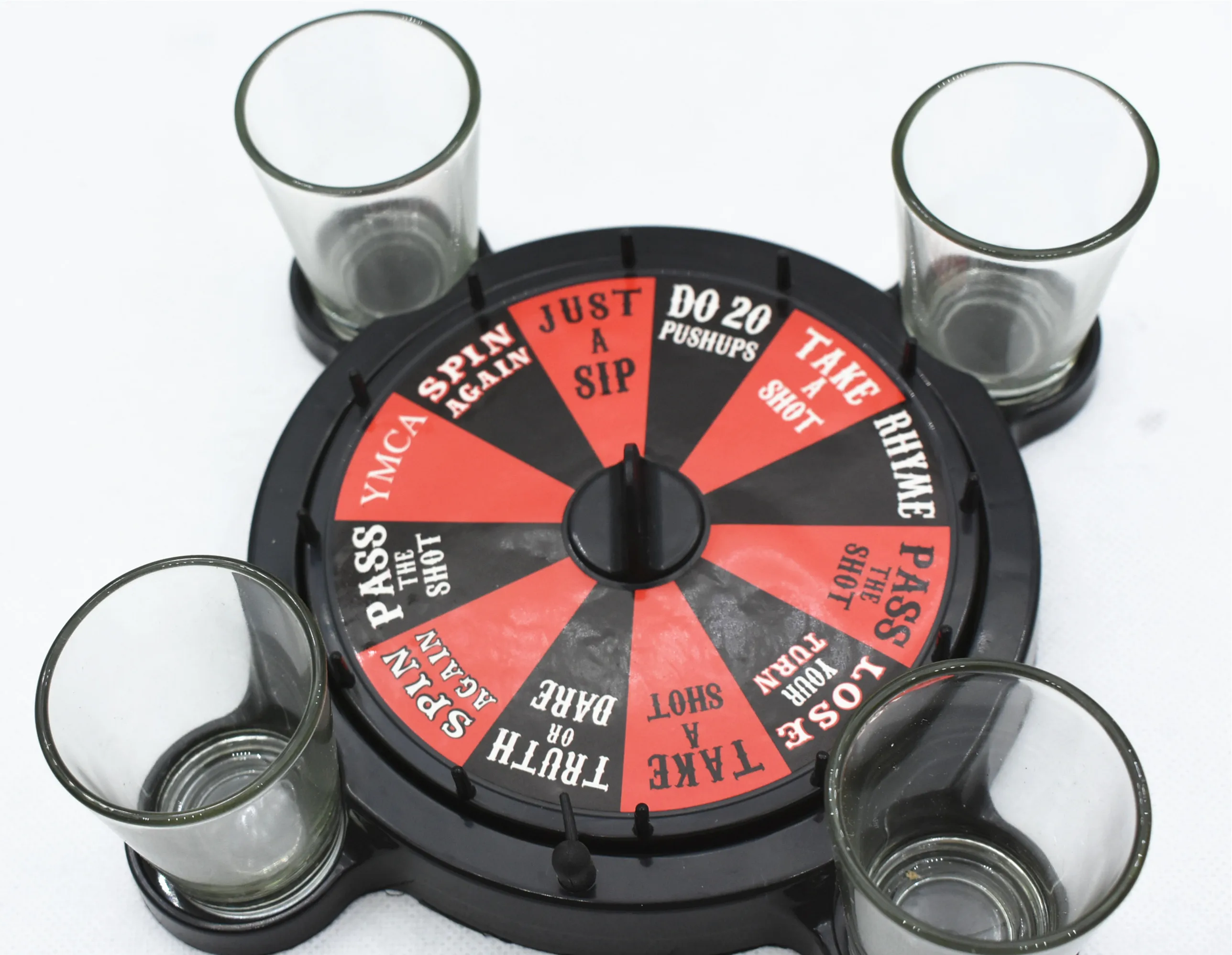 Wholesale Drinking Roulette Wheel Game Set For Beer Promotion Roulette