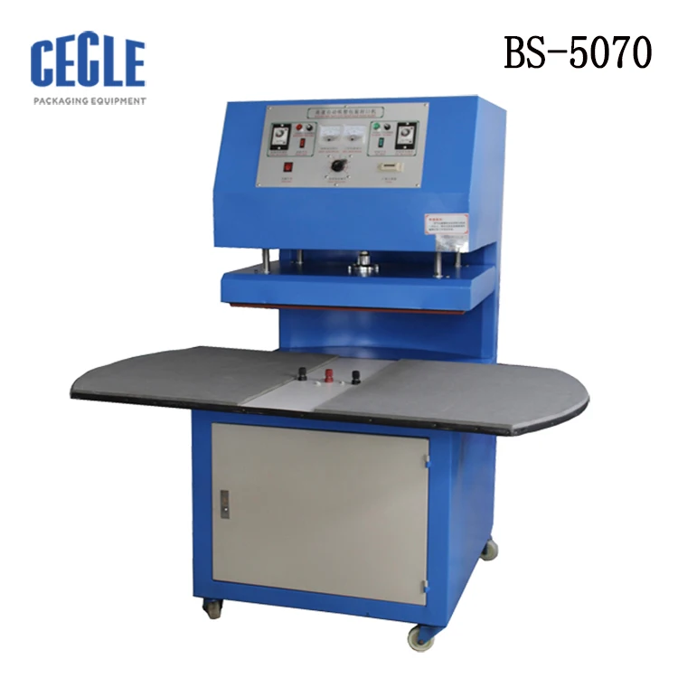 
BS-5030 toothbrush micro sd card blister packing machine with PVC film,blister sealing machine 