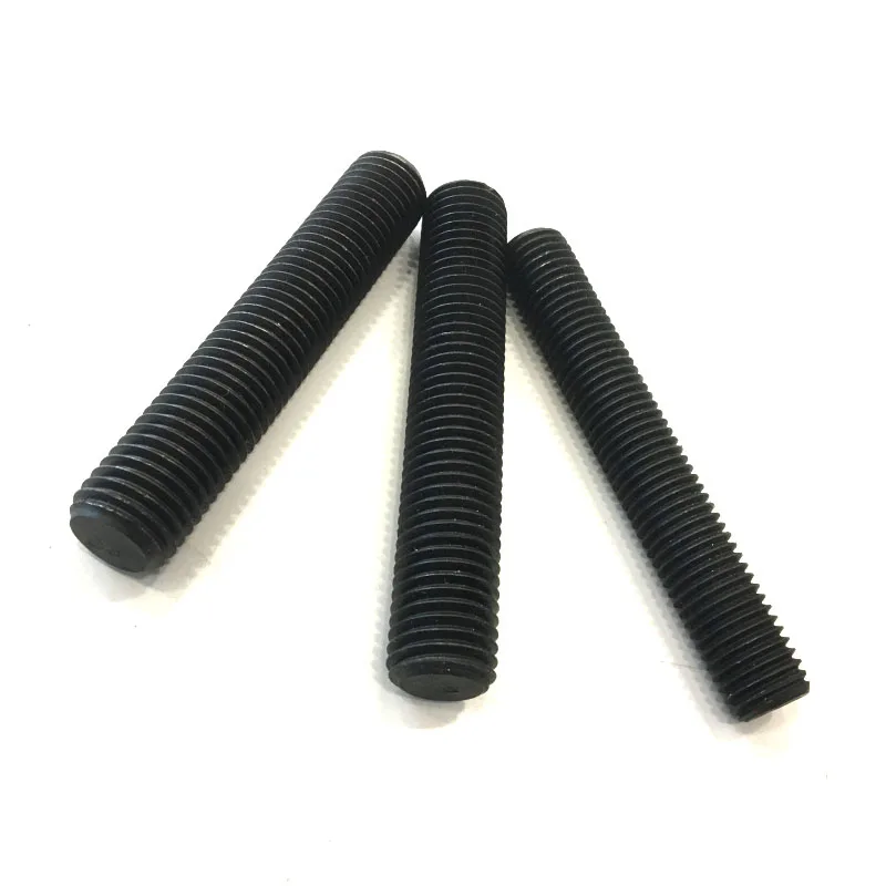 
black color astm a193 grade b7 stud bolts 