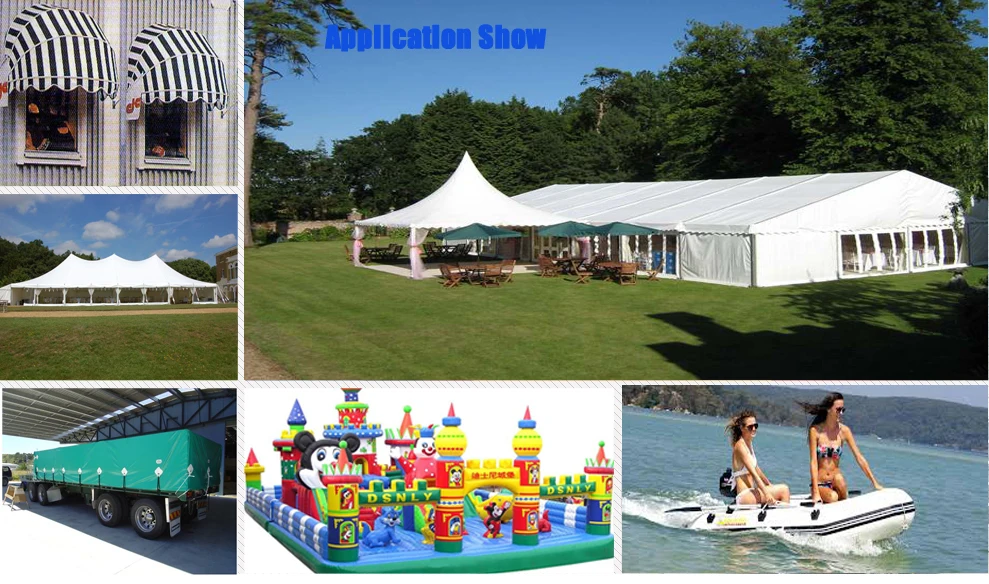 China suppliers Alibaba tent fabric stock lot 