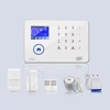 Smart defense zones /self-checking door/window function WIFI 3G UMTS wireless home alarm security system