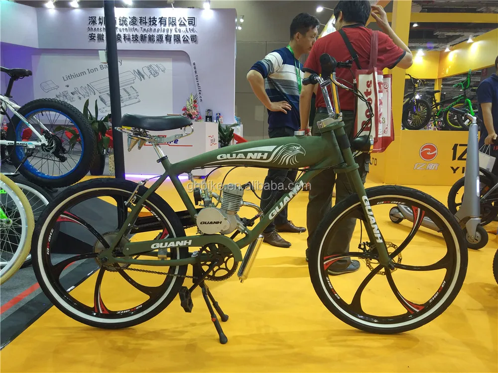 49cc Gas Motor Beach Cruiser Bike 80cc Gas Motorized Beach Cruiser