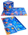 6pcs set Baby Crawling Play Mat Interlocking Foam Pad Blue Ocean Eva Foam Puzzle Carpet Gym