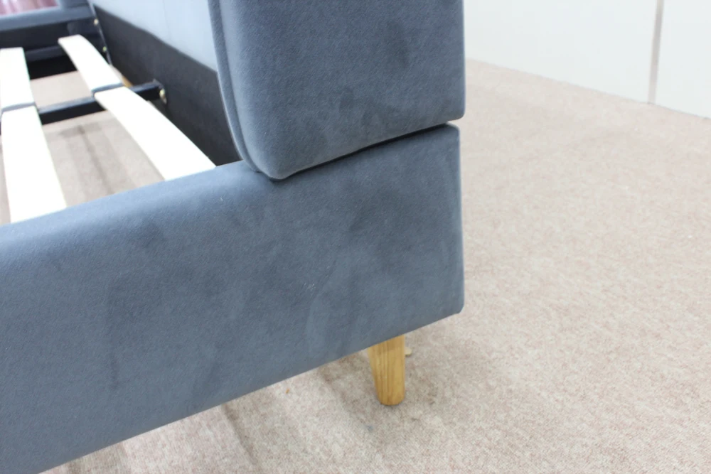 
double king bed upholstered for sale 