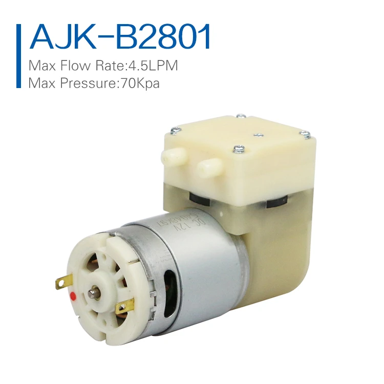 Free Noise 10LPM Diaphragm Structure Battery Mini Air Compressor Pumps