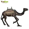 Outdoor Cast Metal Life Size Bronze Camel Statue