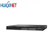Authorized selling 100% New Original Cisco Fiber Optic Switch 24 Port WS-C3650-24PS-E forever clean serial number