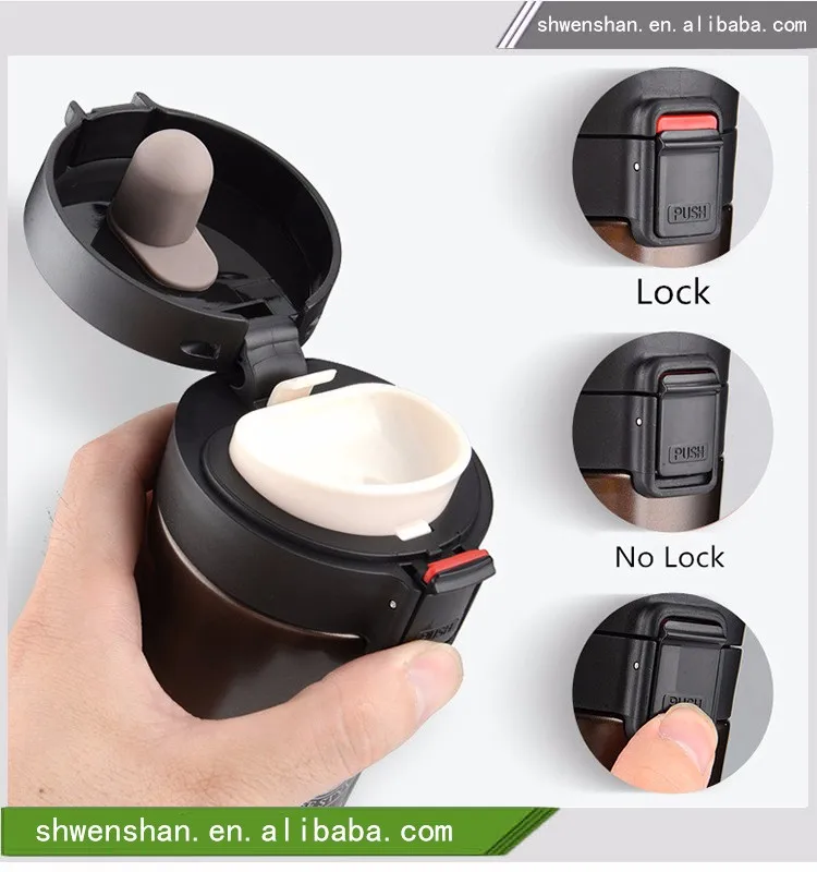 10 Oz Vacuum Insulated Travel Coffee/tea Mug With Leak Proof Lid Buy