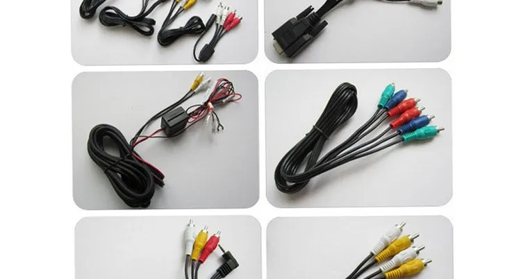 High Quality audio video cable 21Pin scart to RCA Plug Composite AV Cable - ANKUX.COM
