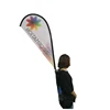 combination multifunctional backpack feather flag for Outdoor Advertising