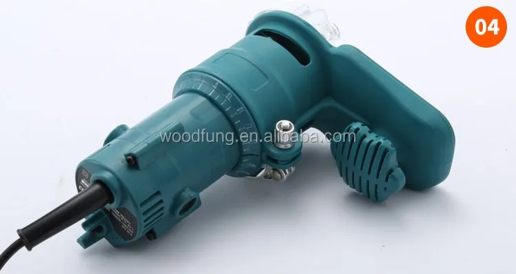 6.35mm Woodworking 350W Trimmer 220V Router Electric Wood Edge