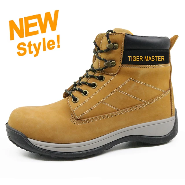 safety boots yellow