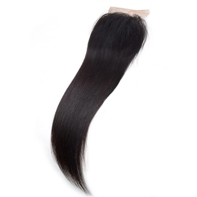 

Cheap unprocessed brazilian human virgin hair bundles with 3 way part closure