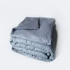 Brief comfortable plain blanket cover knit blanket heavy weighted blanket mixed glass beads