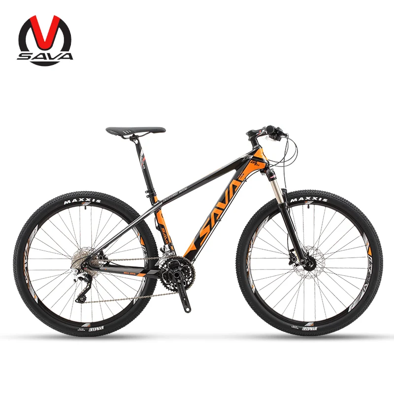 

SAVA DECK bike carbon full suspension mountain bike for sale best quality OEM manufacturer factory mountain bike, Grey red, black yellow, black orange
