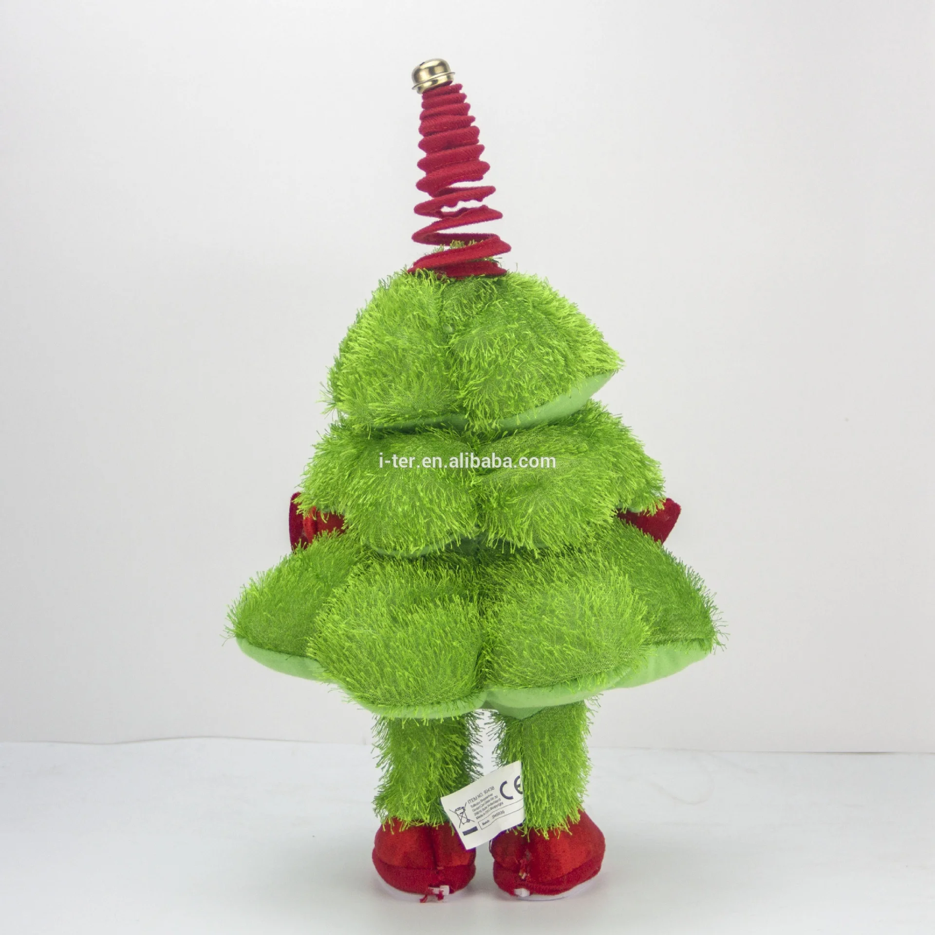 dancing plush christmas tree