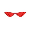 China sunglasses factory Personality triangle reflective sun glasses