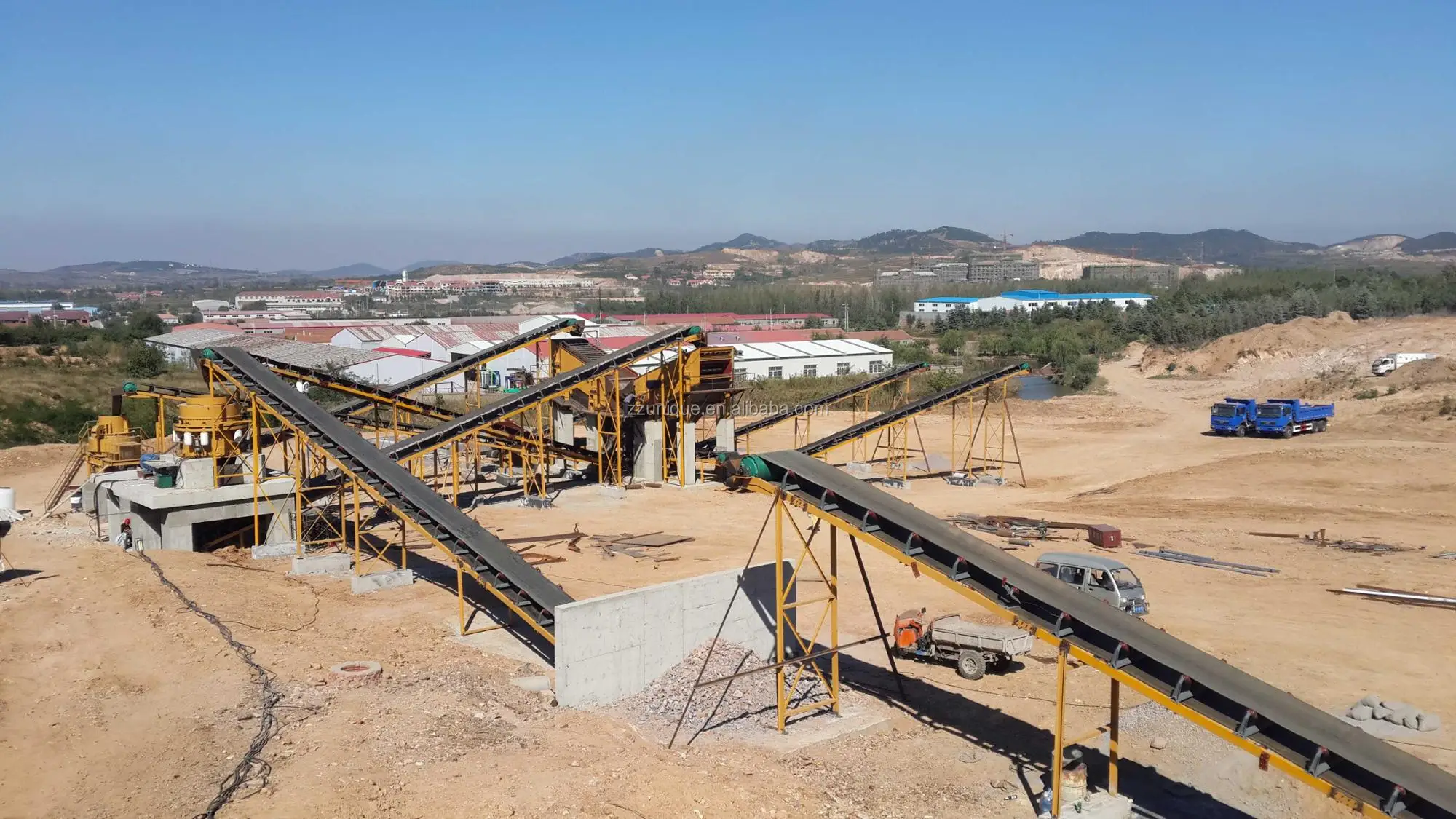 Small Big Stone Boulder Stone Crushing Plant And Machineries - Buy ...