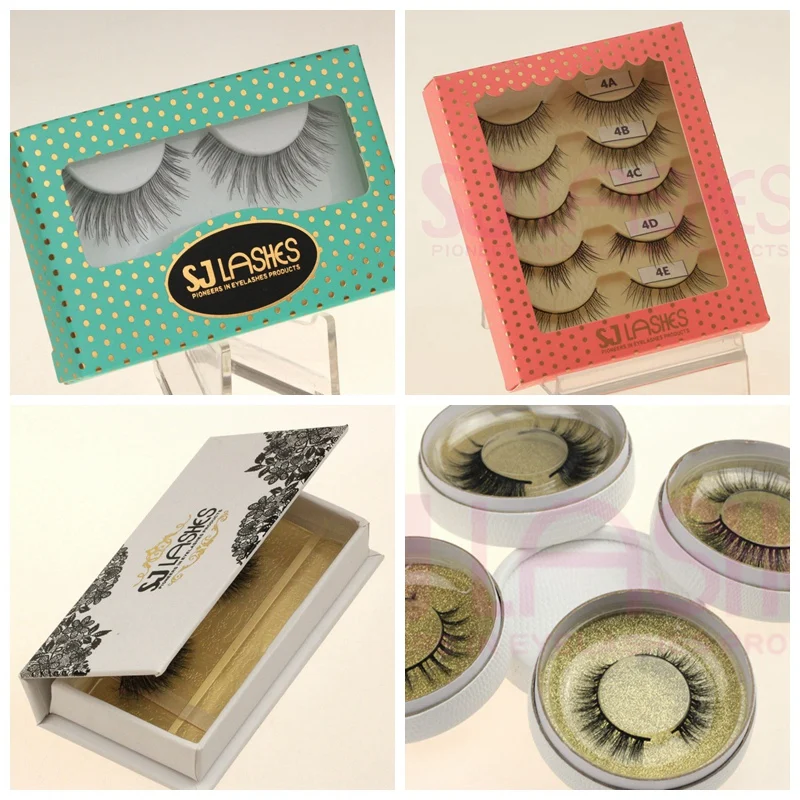 fake eyelashes package