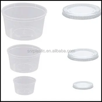 8 oz clear plastic cups with lids