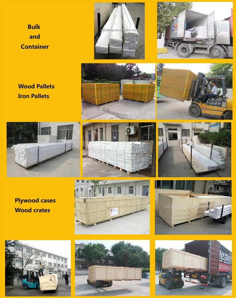 Fiberglass Pultruded Structural Profiles Plastic I Beams For