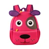 2018 Trendy Cartoon Zoo Animal Design Lightweight Neoprene School Backpack Bag for Kids