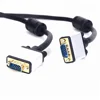 AWM VGA Cable 1.5m HD15 Male to Male 5FT SVGA Video Monitor Cable for PSP TV Computer Projector