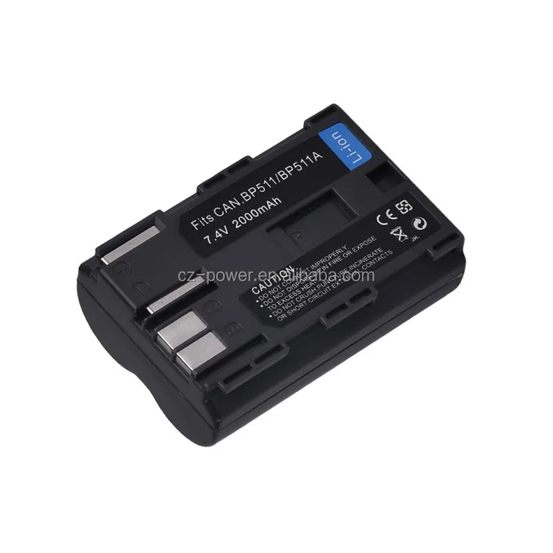 Bp511 Bp511a Camcorder Battery For Canon Eos 300d 10d 20d 30d 40d 50d