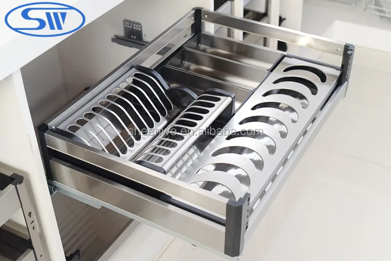 Guangzhou Sheenwe Kitchen Stainless Steel Drawer Basket Kitchen