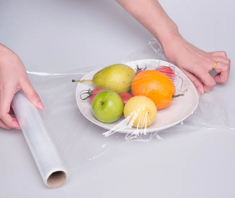 Lldpe Food Fresh Keeping Plastic Wrap Buy Plastic Saran Wrap,Food