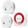 Cheap fire alert smoke sensor alarm with sim card detector alarms and security system