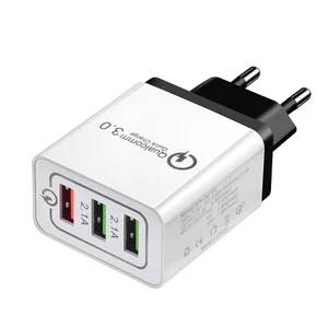 3 Port USB Quick Charger Mobile Phones
