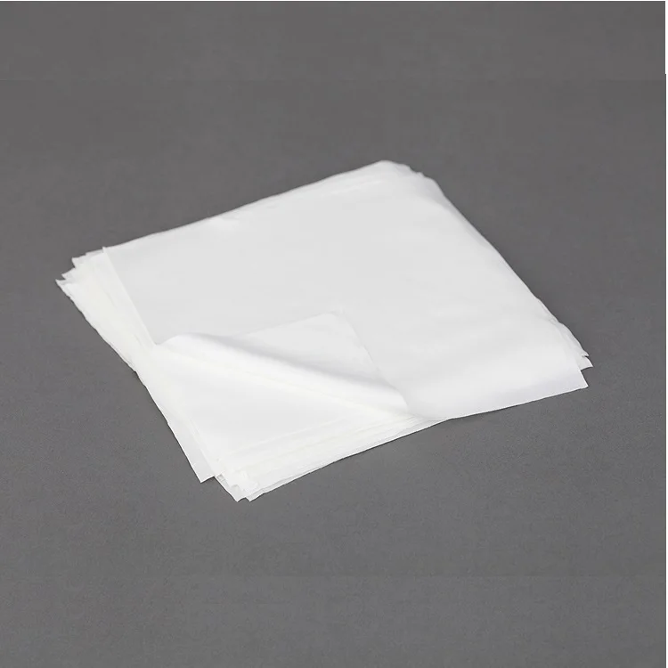 100 Class 80gsm Disposable Lint Free Ultrasonically Sealed Edge White