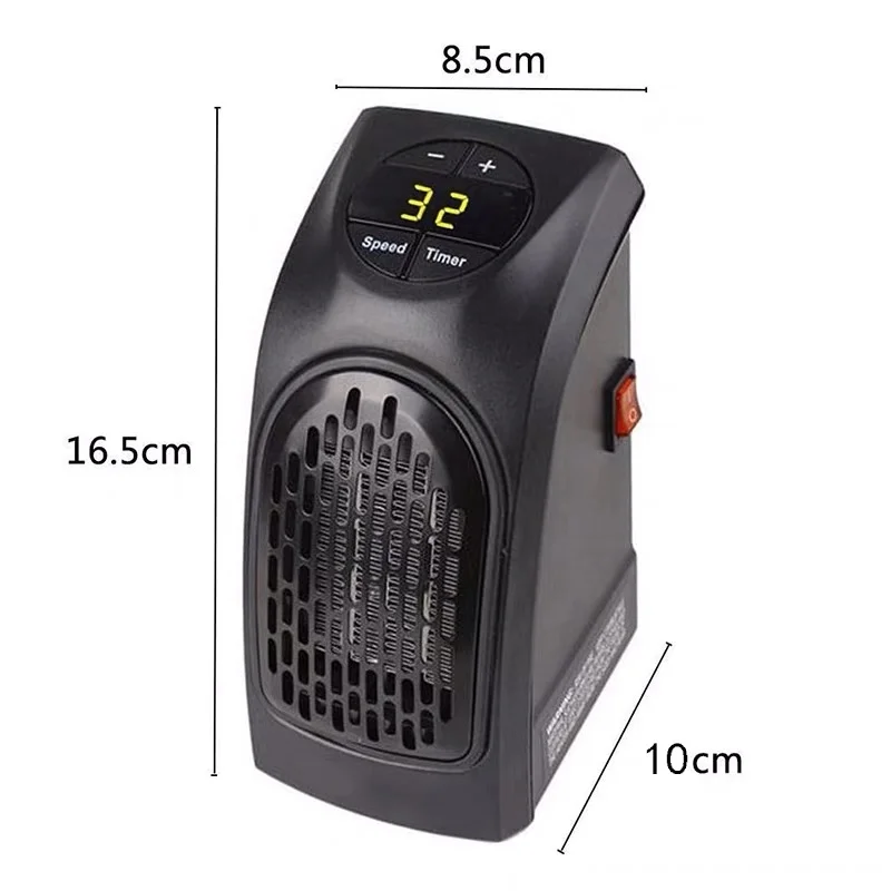 Household Electric Mini Heater Portable Usb Heater Fan For Bedroom Or ...