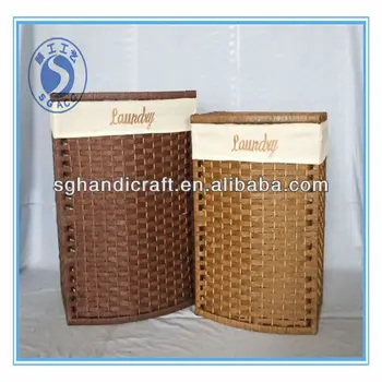 Weaving Paper Rope Laundry Basket Laundry Hamper Storage Basket Buy Weaving Paper Rope Laundry Basket Laundry Hamper Storage Basket Decorative