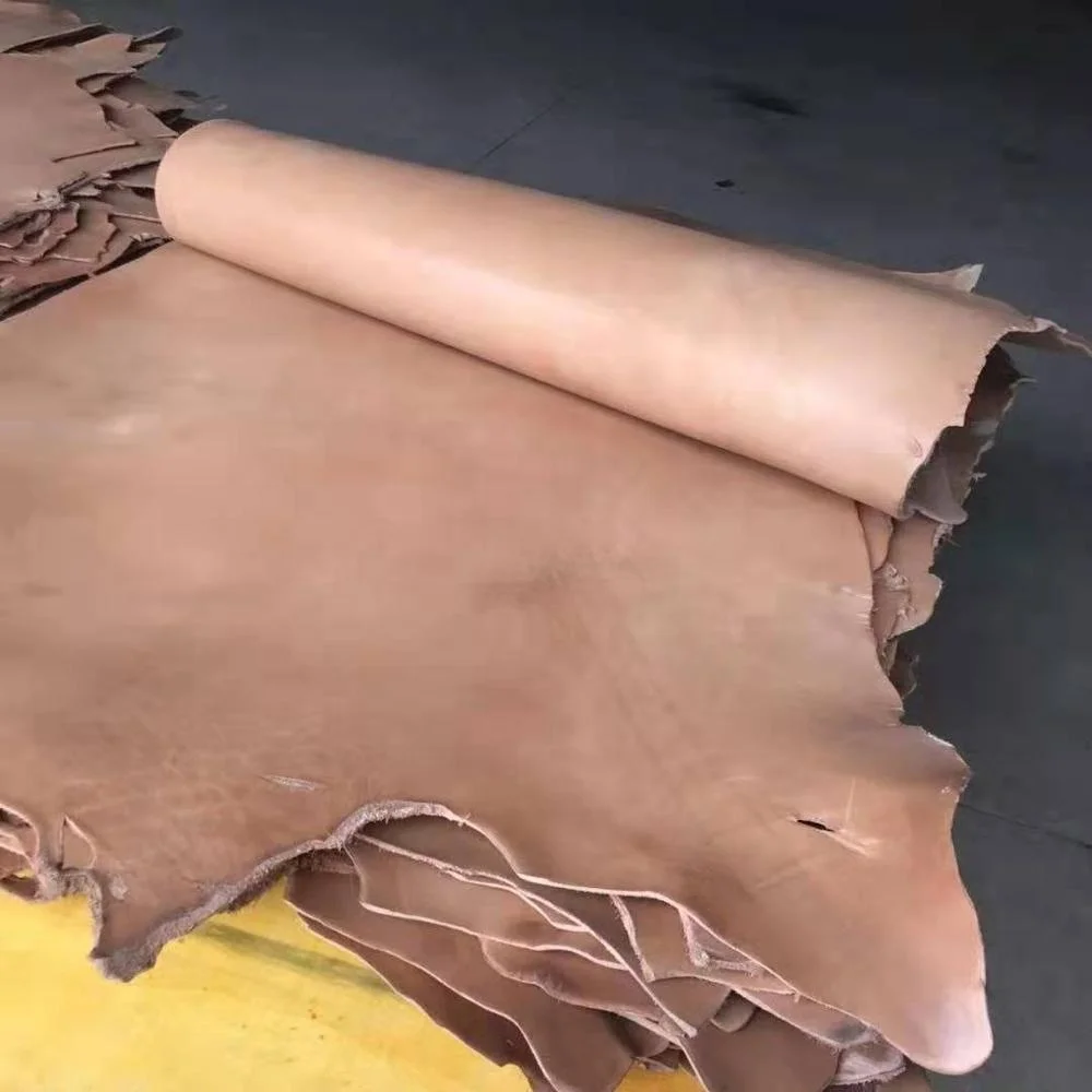 
High quality vintage genuine cow leather cabinet handle antique design chair vegetable tanned leather saddle leather 