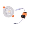 Hot sale guangzhou china manufacturer classic ceiling recessed aluminum pc 7w cob led downlight