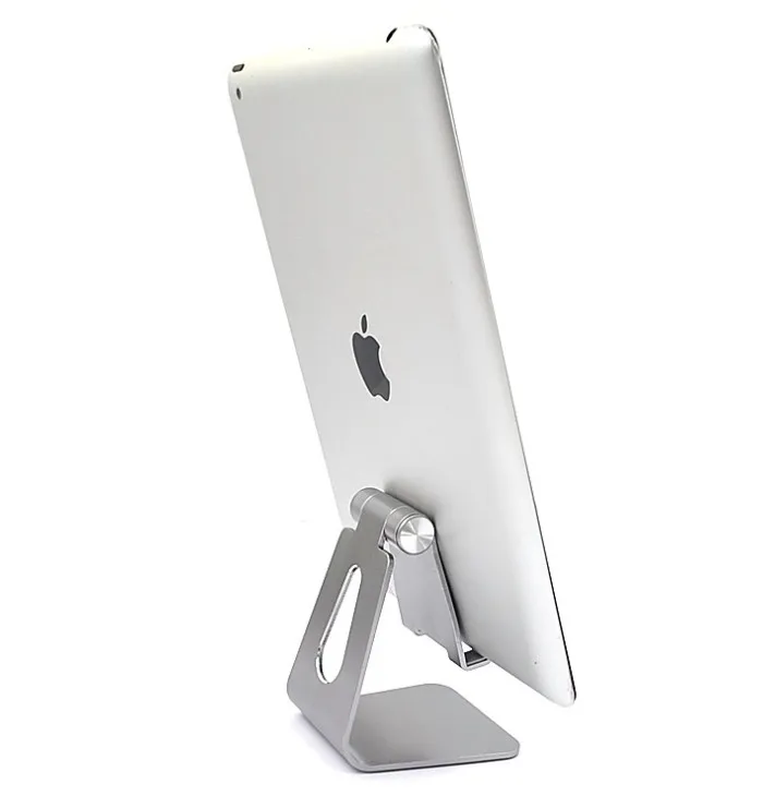 

LZ-018 adjustable 180 degree rotatable aluminum cellphone tablet cradle holder stand, Silver;grey;gold;rose gold;black