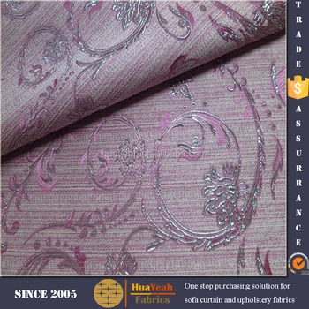 African Pattern Drapery Silk Yarns Shining Thin Red Curtain Fabric