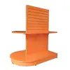 Grocery store storage good prices slatwall supermarket display shelf with hook from Suzhou Factory