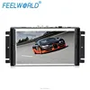 8'' metal housing lcd monitor are compatible for window 7 8 XP, linux, Mac