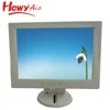 White Color 15inch Square Screen Lcd Monitor For Desktop Computer