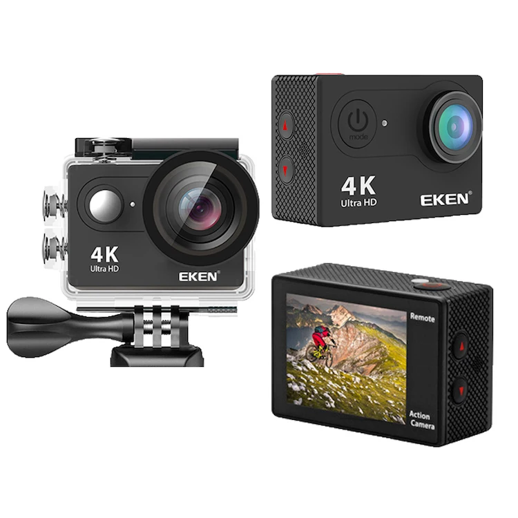 

EKEN H9R Sports Camera 4K 30fps Wifi Wireless 2 inch Full 1080P HD Waterproof EKEN H9R Action Camera for Video Recording